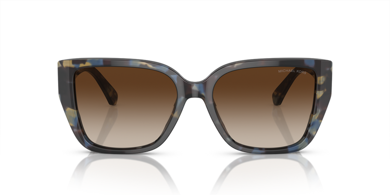 Michael Kors ACADIA in Bright Blue Tortoise / Brown Gradient (395213) - Alternate View