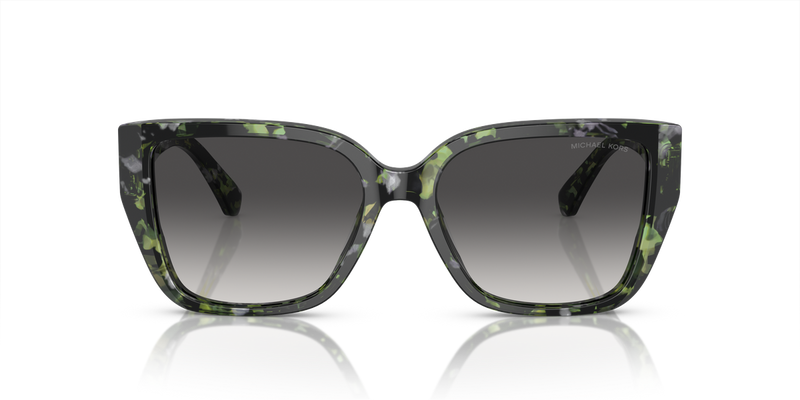 Michael Kors ACADIA in Amazon Green Tortoise / Dark Grey Gradient (39538G) - Alternate View
