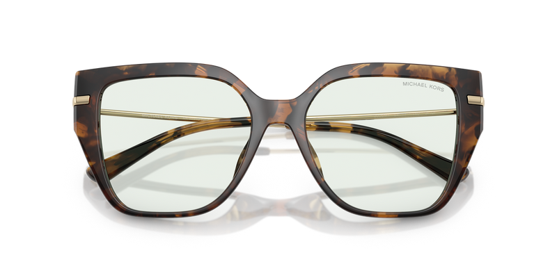Michael Kors ST. BARTHS in Dark Tortoise / Green Solid Photochromic (3006M1) - Alternate View