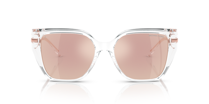 Michael Kors ST. BARTHS in Clear / Rose Gold Polarized (3015M5) - Alternate View