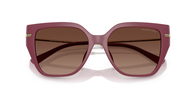 Michael Kors ST. BARTHS in Mulberry / Brown Gradient Polarized (3256T5) - Alternate View