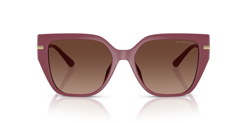 Michael Kors ST. BARTHS in Mulberry / Brown Gradient Polarized (3256T5) - Alternate View