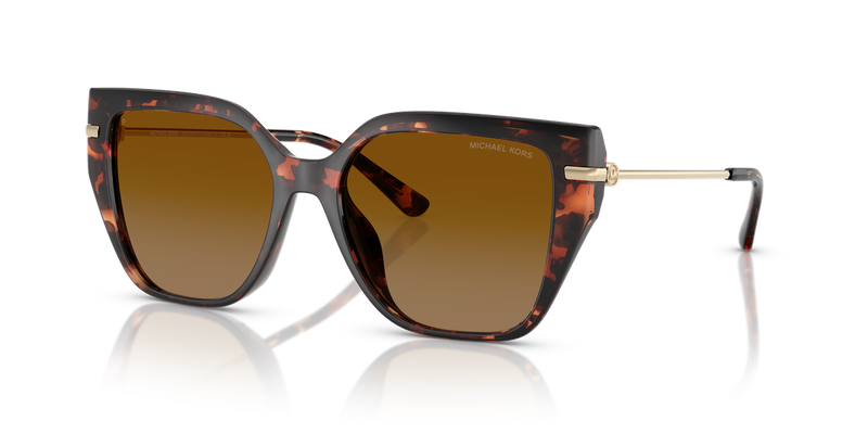 Michael Kors ST. BARTHS in Luggage Tortoise / Brown Polarized (40319P) - Front View