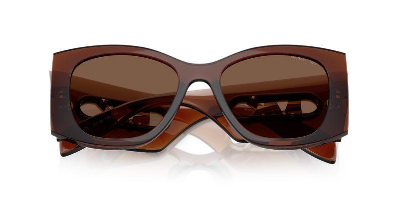 Michael Kors COSTA BLANCA in Brown Transparent / Brown Solid (402173) - Alternate View