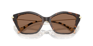 Dark/Cream Tortoise / Brown Solid (395173)
