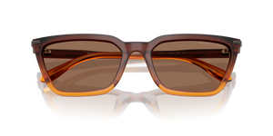 Amber Gradient / Brown Solid (401073)