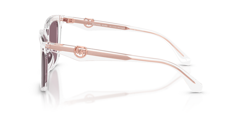 Michael Kors MENAGGIO in Crystal / Rose Gold Polarized (3015N0) - Alternate View