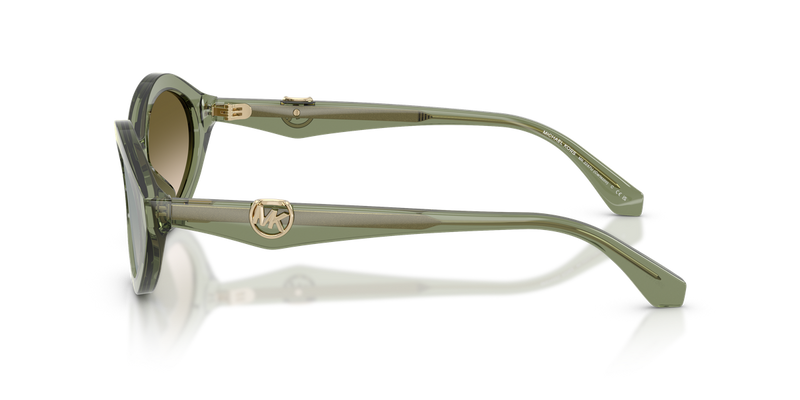 Michael Kors CARLAZZO in Green Transparent / Green Gradient Mirror (3961W0) - Alternate View