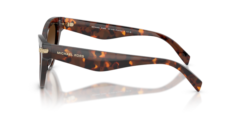 Michael Kors ROANOKE in Luggage Tortoise / Smoke Gradient (403113) - Back View