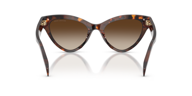 Michael Kors ROANOKE in Luggage Tortoise / Smoke Gradient (403113) - Temple Detail