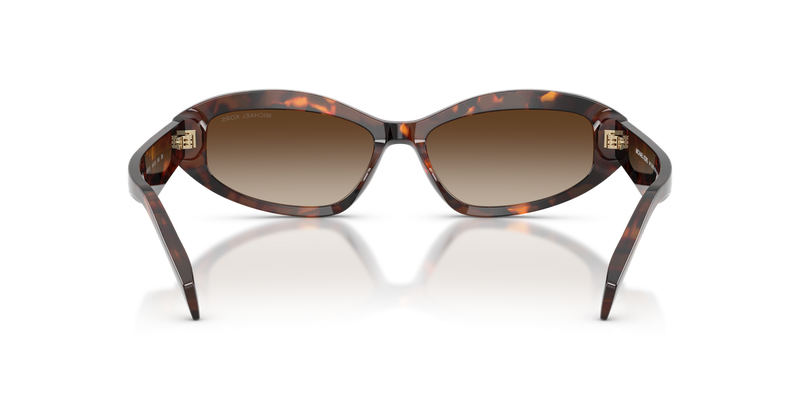 Michael Kors WILMINGTON in Luggage Tortoise - Temple Detail