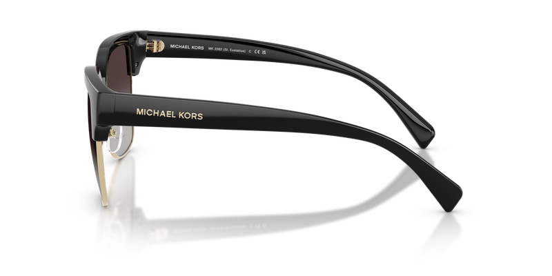 Michael Kors ST. EUSTATIUS in Black / Light Grey Gradient (30058G) - Back View