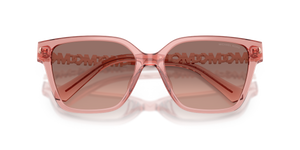 Pink Transparent / Pink Gradient Dark Brown (310113)