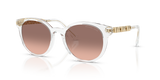 Crystal / Pink Gradient Dark Brown (301513)