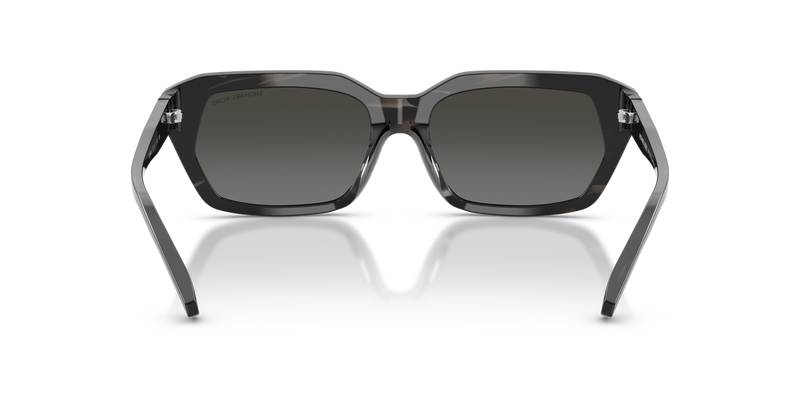 Michael Kors LAKE TAHOE in Black Horn / Black Mirror (403488) - Temple Detail