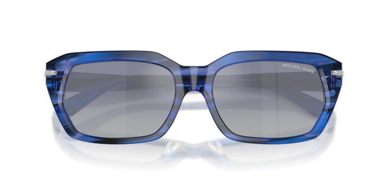Michael Kors LAKE TAHOE in Blue Horn / Grey Gradient Blue Mirror (40416I) - Alternate View