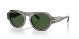 Grey Transparent / Green (340071)