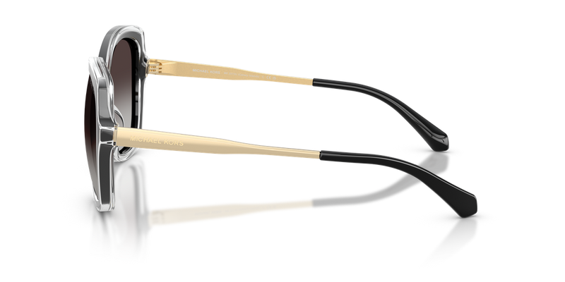 Michael Kors CANARY ISLANDS in Black / Light Grey Gradient Black (30058G) - Back View