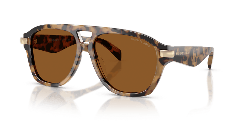 Michael Kors GRENADA in Vintage Tortoise / Amber (393073) - Front View
