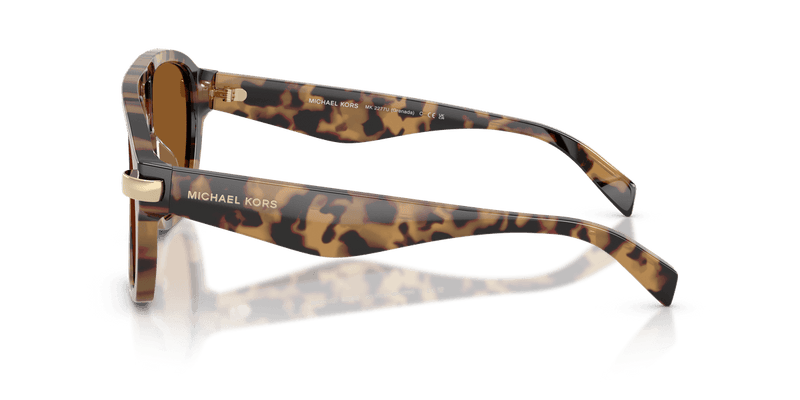 Michael Kors GRENADA in Vintage Tortoise / Amber (393073) - Side View