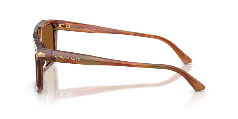 Michael Kors BOSTON in Brown Horn / Amber (403973) - Back View