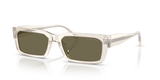 Beige Transparent / Brown Green (40503)