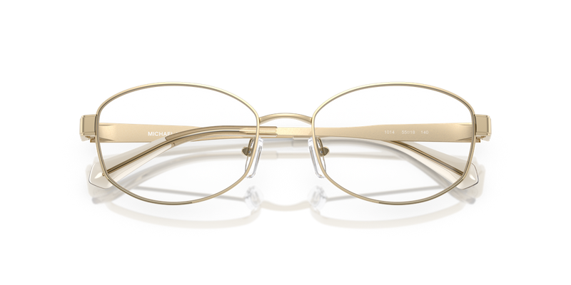 Michael Kors LYON in Light Gold / Demo Lens (1014) - Side View