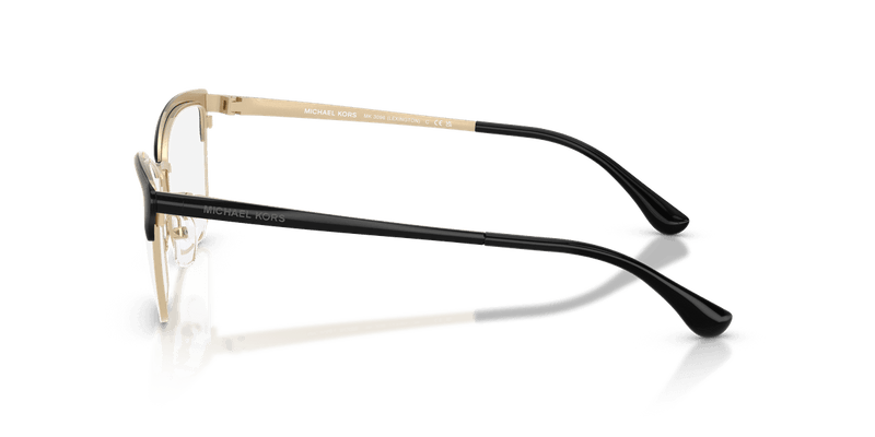 Michael Kors LEXINGTON in Black / Demo Lens (1005) - Side View