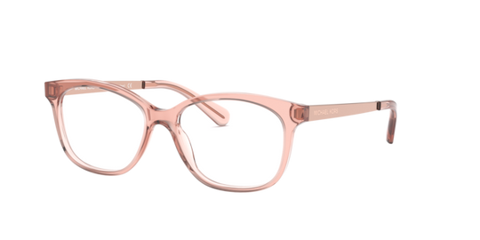 Michael Kors AMBROSINE - Transparent Mulberry / Demo Lens (3689)