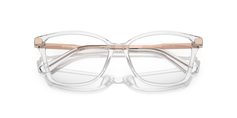 Michael Kors GEORGETOWN in Transparent Clear / Demo Lens (3999) - Side View