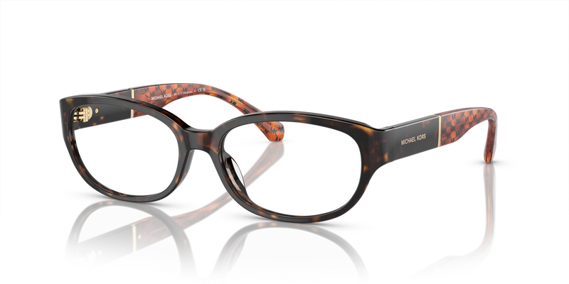 Michael Kors GARGANO in Dark Tortoise / Demo Lens (3006) - Front View