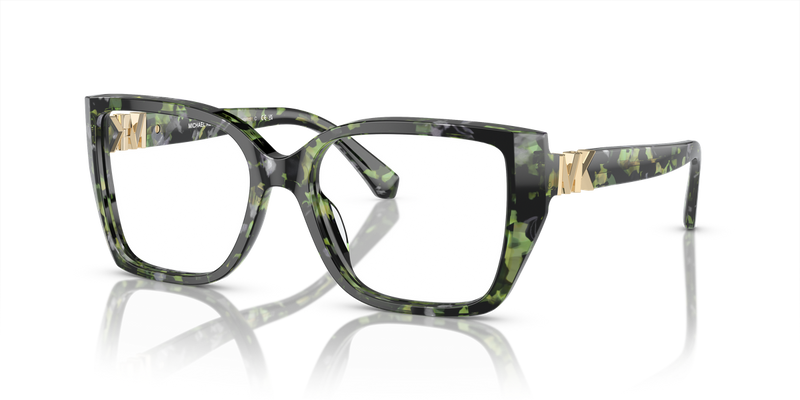 Michael Kors CASTELLO in Amazon Green Tortoise / Demo Lens (3953) - Alternate View