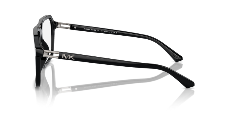Michael Kors MONTREUX in Black / Demo Lens (3005) - Back View