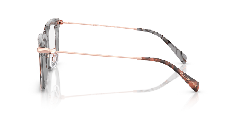 Michael Kors GUILIN in Pink Tortoise / Demo Lens (4017) - Alternate View