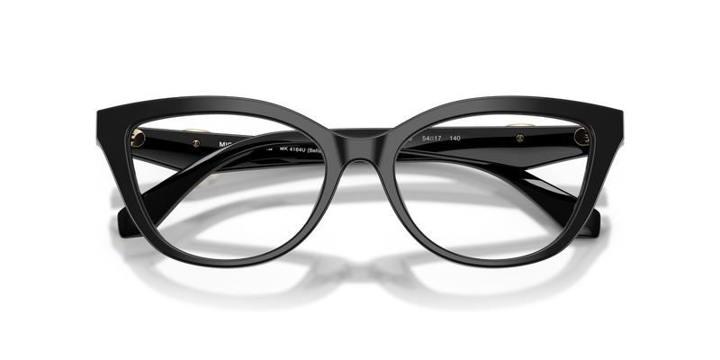 Michael Kors BELLANO in Black / Demo Lens (3005) - Side View
