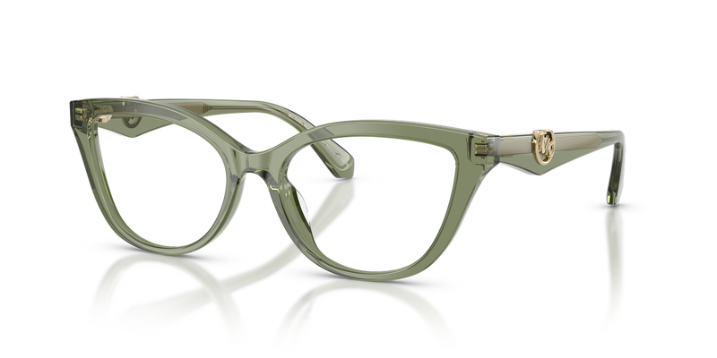 Michael Kors BELLANO in Green Transparent / Demo Lens (3961) - Alternate View
