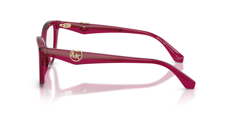 Michael Kors BELLANO in Transparent Plum / Demo Lens (4032) - Alternate View