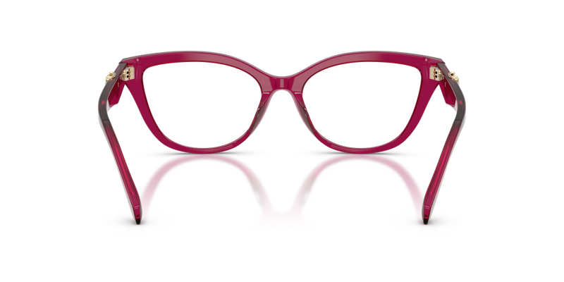 Michael Kors BELLANO in Transparent Plum / Demo Lens (4032) - Alternate View