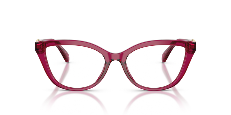 Michael Kors BELLANO in Transparent Plum / Demo Lens (4032) - Alternate View