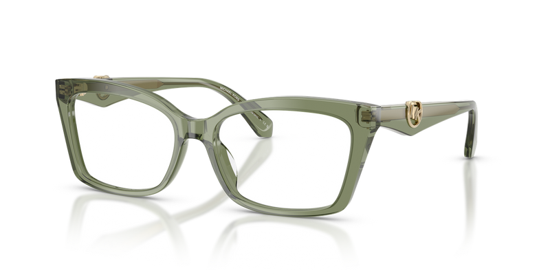 Michael Kors GARZENO in Green Transparent / Demo Lens (3961) - Alternate View