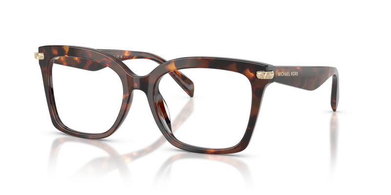 Michael Kors GREENVILLE in Luggage Tortoise / Demo Lens (4031) - Front View