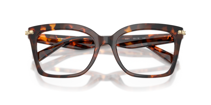 Michael Kors GREENVILLE in Luggage Tortoise / Demo Lens (4031) - Side View