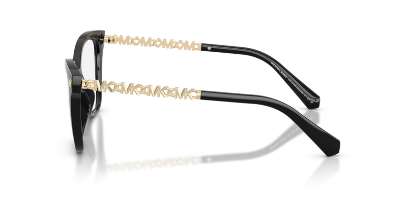 Michael Kors BEAUNE in Black / Demo Lens (3005) - Back View