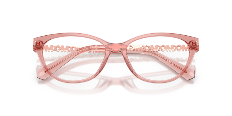 Michael Kors DOURO VALLEY in Transparent Pink / Demo Lens (3101) - Alternate View