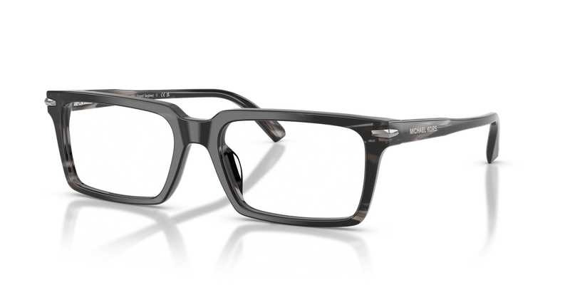 Michael Kors GRAND TARGHEE in Black Horn / Demo Lens (4034) - Front View