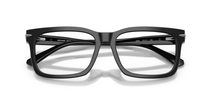 Michael Kors OTTAWA in Black / Demo Lens (3005) - Side View