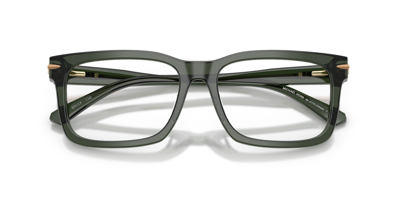 Michael Kors OTTAWA in Green Transparent / Demo Lens (3961) - Alternate View