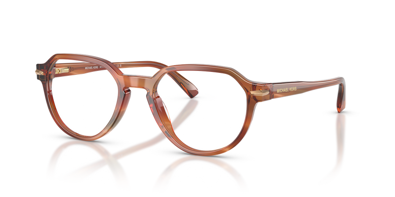 Michael Kors WESTERLY in Brown Horn / Demo Lens (4039) - Front View