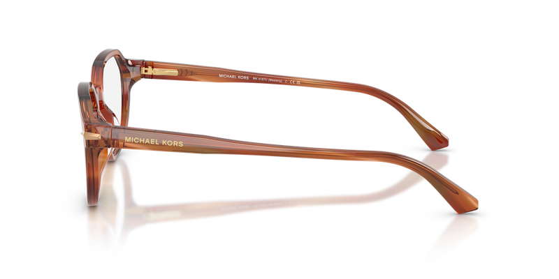 Michael Kors WESTERLY in Brown Horn / Demo Lens (4039) - Back View