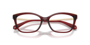 Dark Red Transparent / Demo Lens (3949)